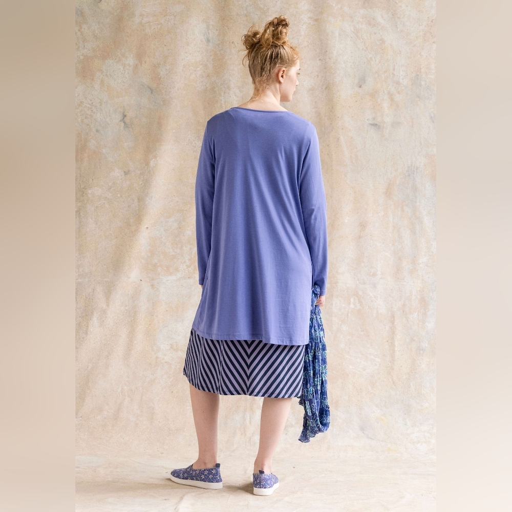 Gudrun Sjoden Billie Tunic Periwinkle - Picture 2 of 7